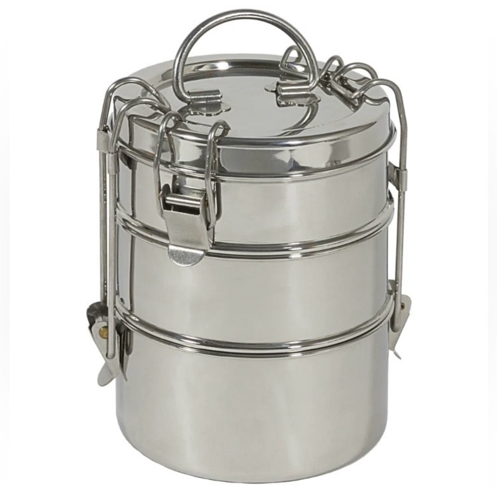 Stainless Steel Tiffin, Bento style Lunch Box